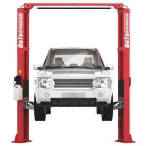 DaTo LJCC2140 Clear Floor Two Post Car Lift – 4 Ton Dual Side Unlock Hoist