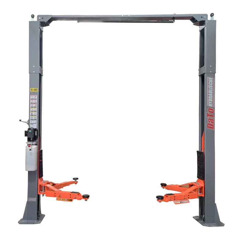 DaTo LJCC 2050A Clear Floor Two Post Car Lift 5 Ton Baseless Automotive Hoist