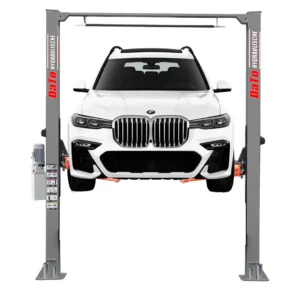 DaTo LJCC2045A Clear Floor Two Post Car Lift 4.5Ton Heavy Duty Baseless Automotive Hoist