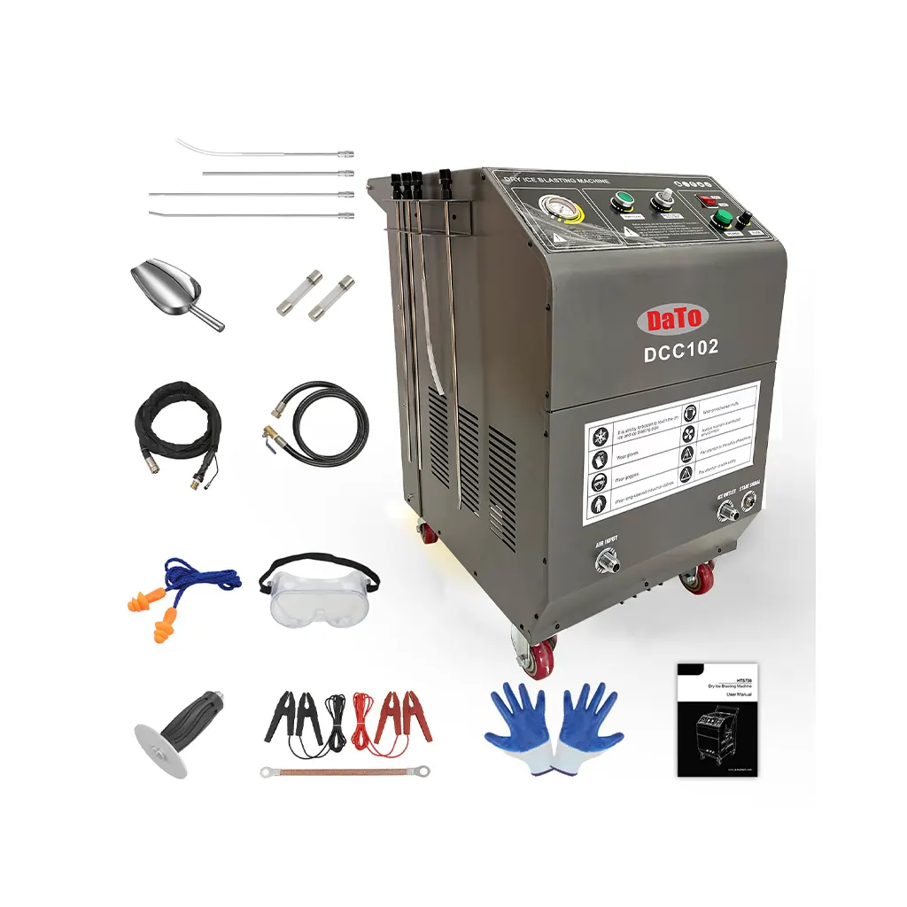 DCC102 Dry Ice Blasting Machine for Automotive - Image 3