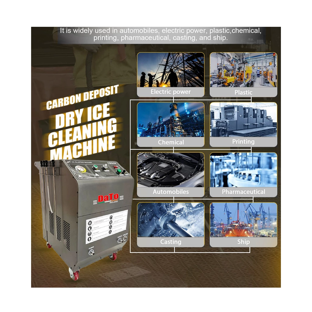 DCC102 Dry Ice Blasting Machine for Automotive - Image 2