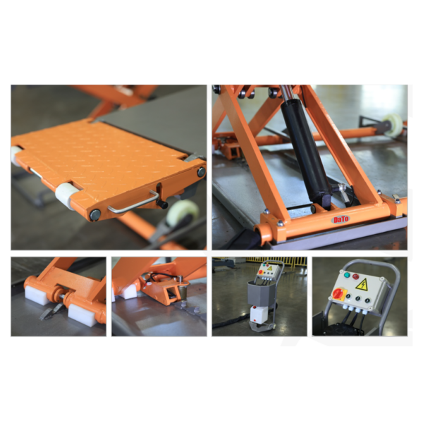 DaTo LJS5032 Mobile Scissor Lift 3200KG Hydraulic Mid-Rise Car Lift - Image 2